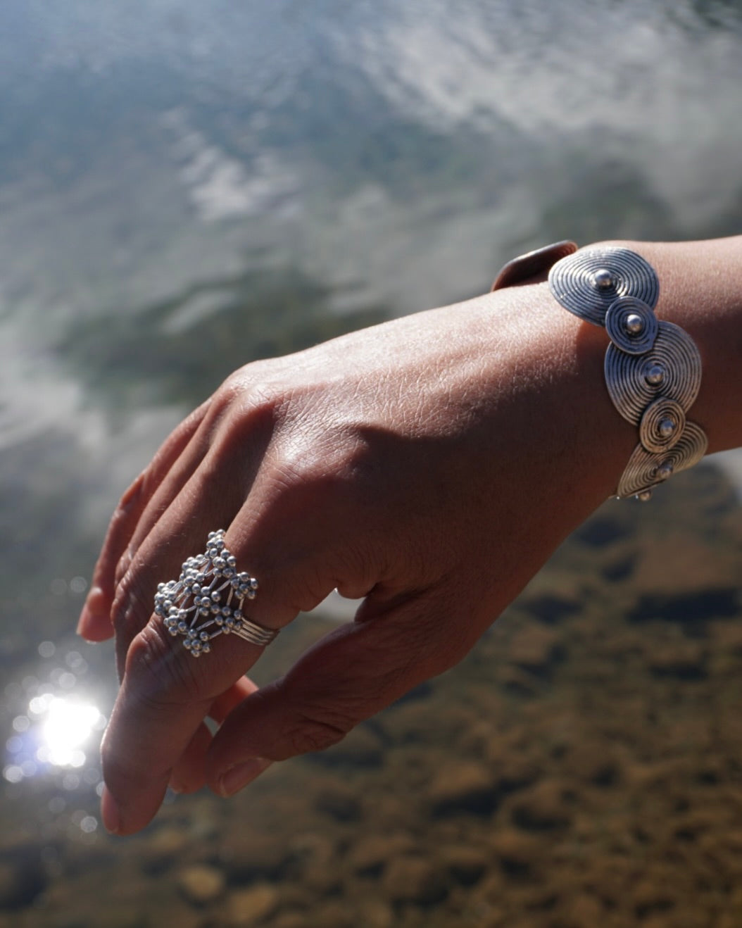 Handmade Silver Ring – Traditional Ethnic Jewelry with Cultural Significance