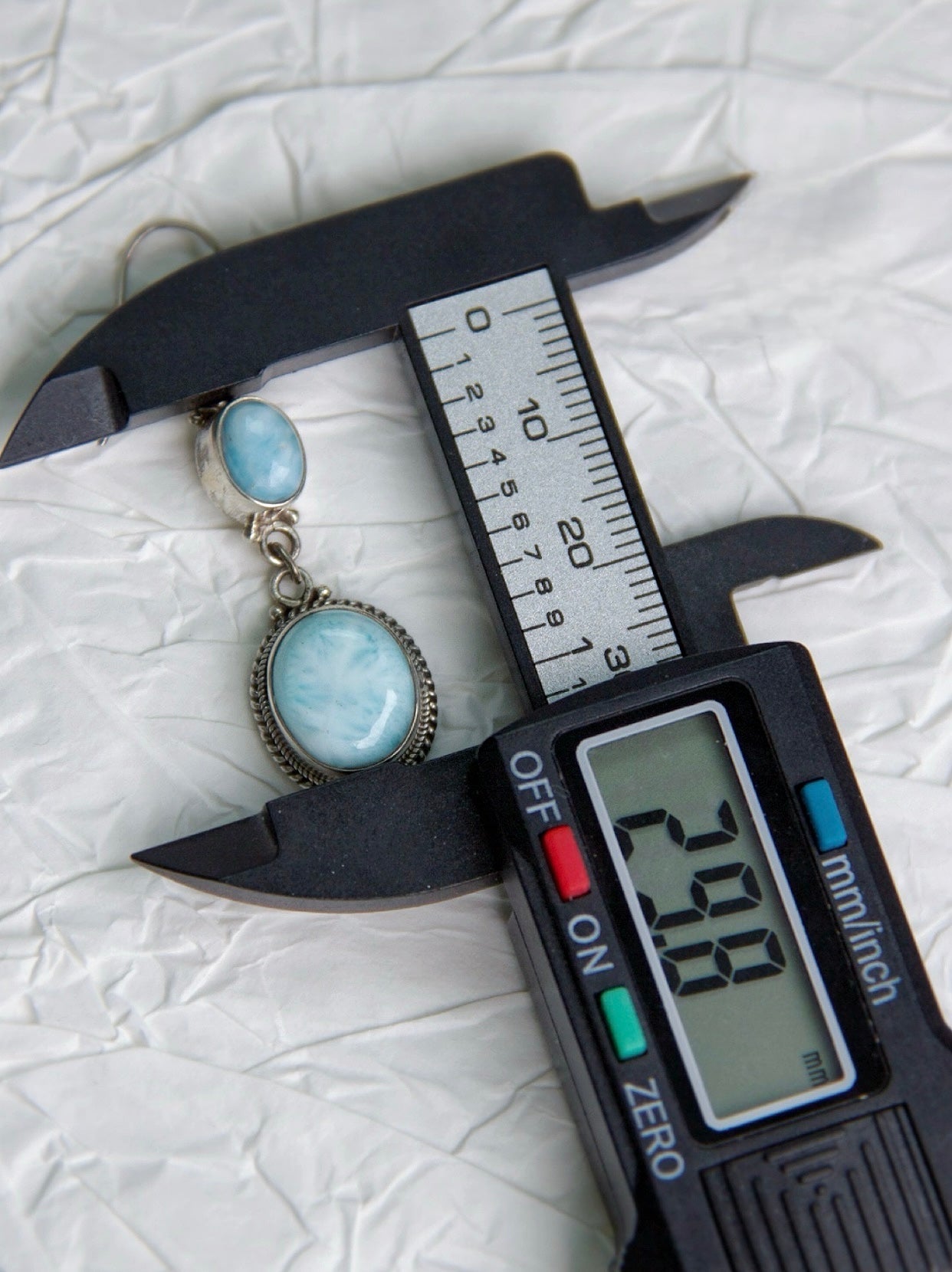 Larimar Earrings