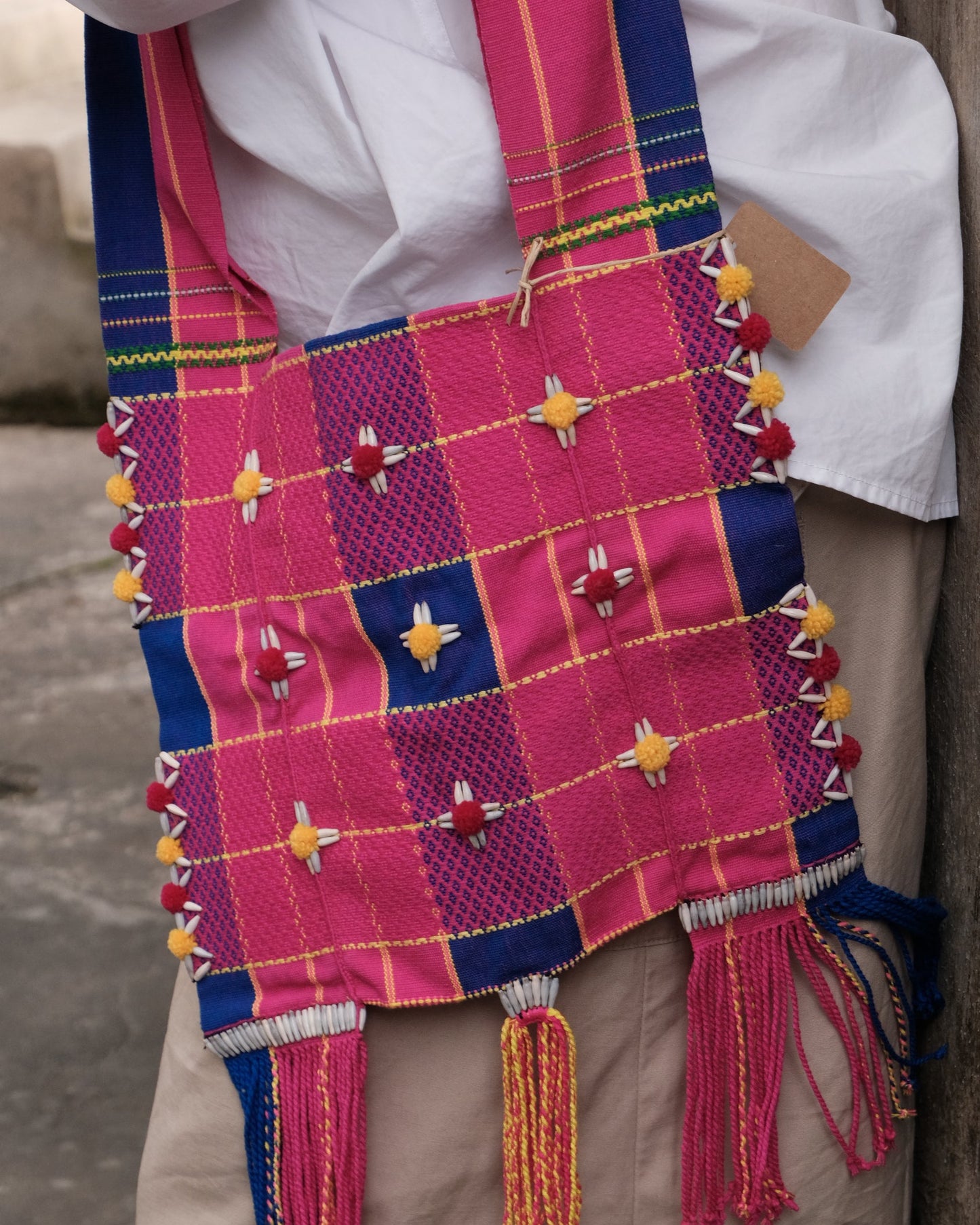 Wa Ethnic Handmade Woven Crossbody Bag