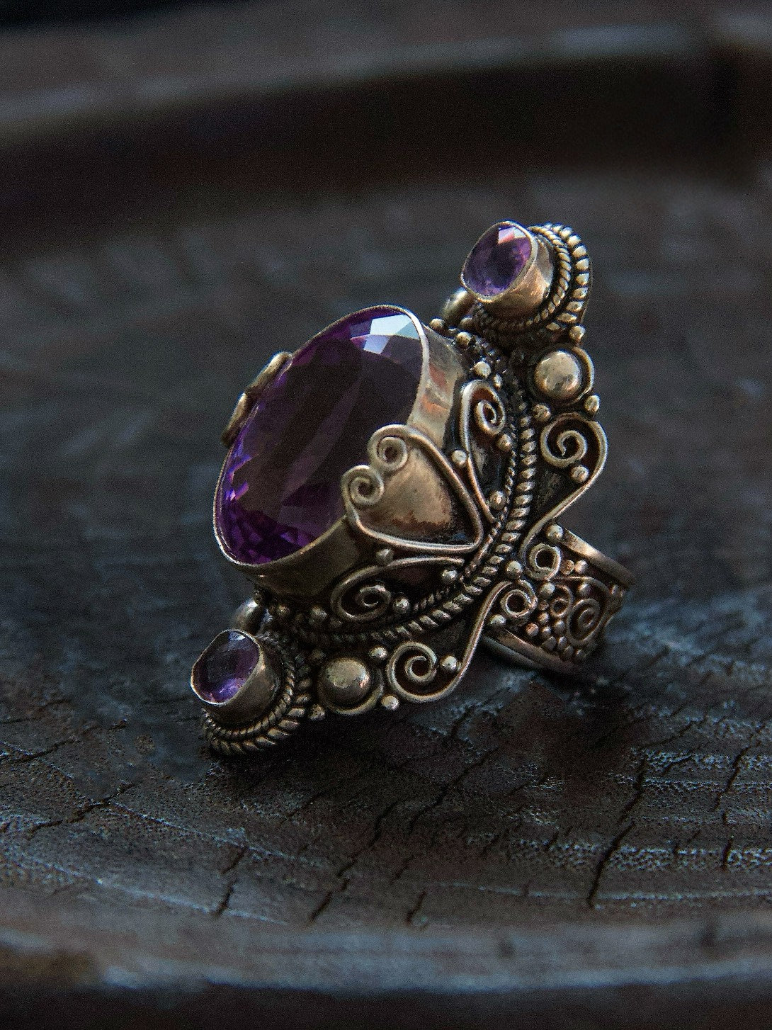 Crystal Ring Healing Crystal Jewelry