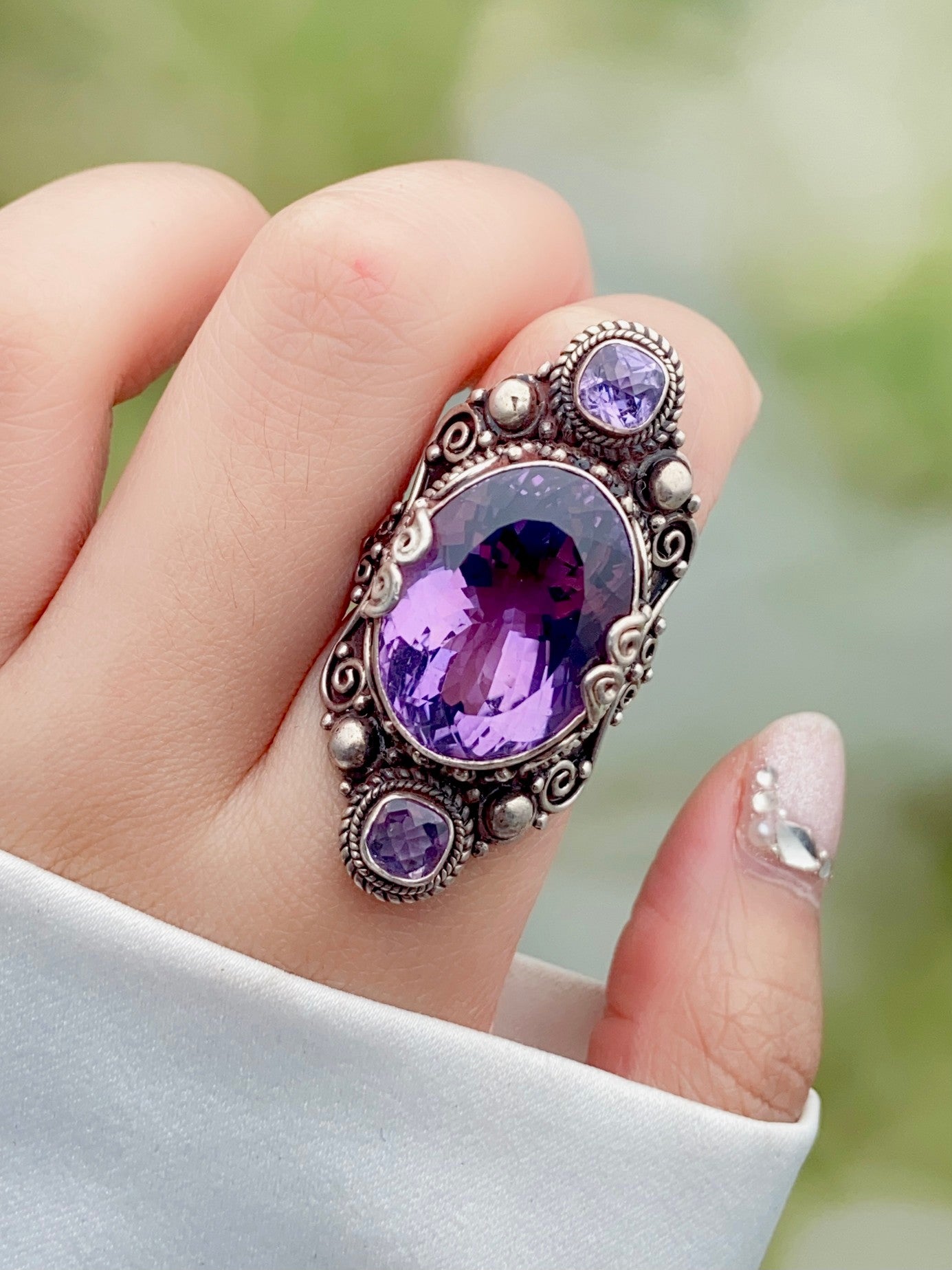 Crystal Ring Healing Crystal Jewelry