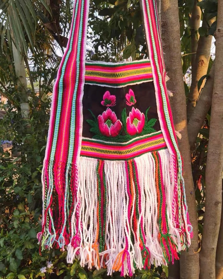 Embroidered Bag – Handcrafted Tribal Shoulder Bag
