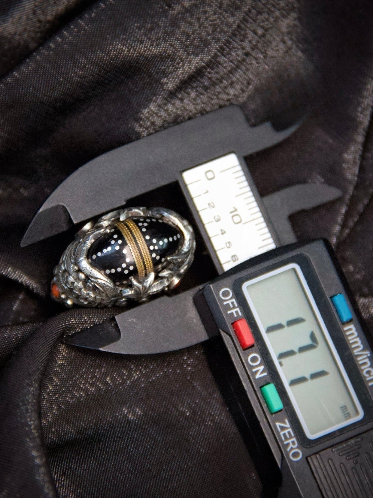 Handcrafted Black Coral Ring – Natural Gemstone Jewelry with Healing Properties